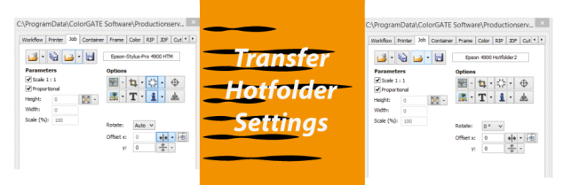 Did you know: Loading settings from Hotfolder